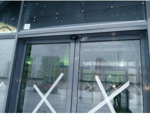 Продажа и Монтаж автоматической двери DORMAKABA Обьект Магазин Петрович .  д. Боброво 4 двери